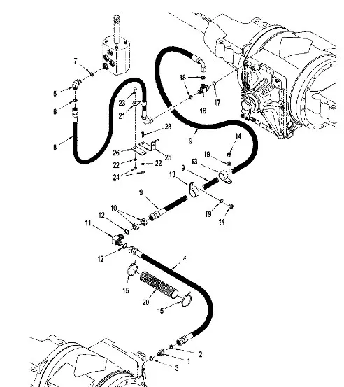 87364344 - шланг