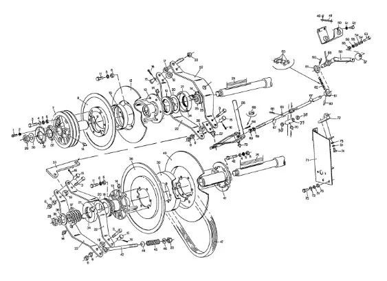 210055 - Подшипник шкива вариатора барабана молотильного ТС5